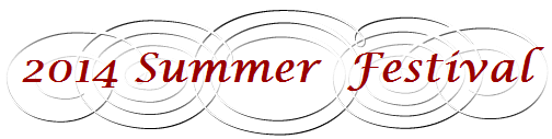 2014 Summer  Festival